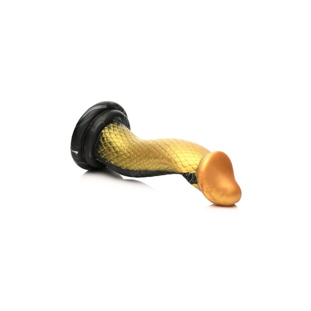 XR Brands Schlangen Dildo gold