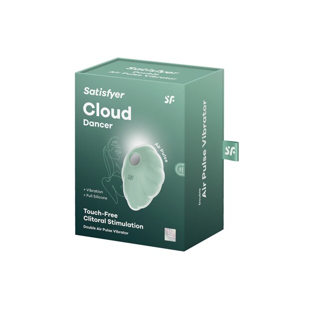 Satisfyer Vibromasseur Cloud Dancer - Menthe