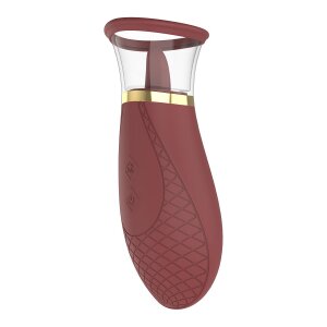 Dream Toys Romance Roxy tongue vibrator red
