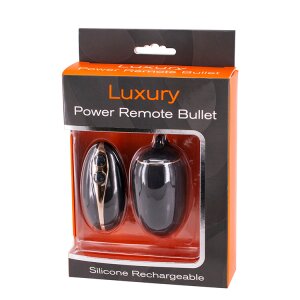 Seven Creations Luxury Power Remote Bullet Black