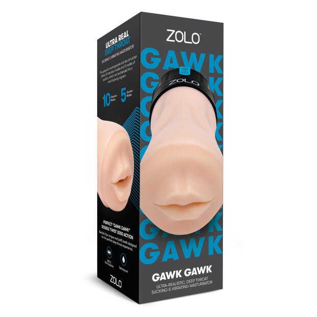ZOLO Deep Throat Masturbator Gawk Gawk