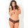 Rene Rofe Lingerie Crotchless Lace Thong With Bows Red Plus Size 1XL/2XL