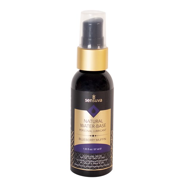 Sensuva - Natural Water-Based Personal Moisturizer Blueberry - 57 ml
