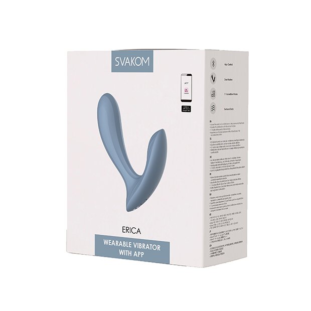 Svakom - Erica Wearable Vibrator Dusty Blue