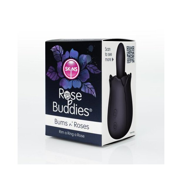 Creative Conceptions Skins Rose Buddies - Bums N Roses Anal Vibrator