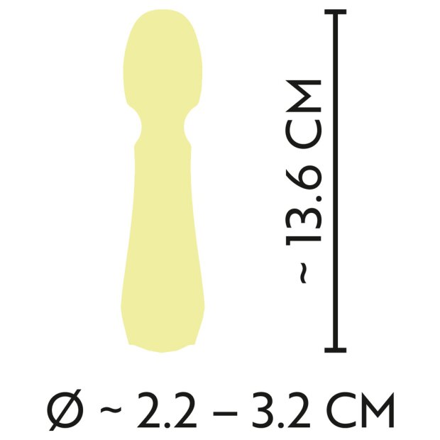 Cuties Mini Vibrator Yellow