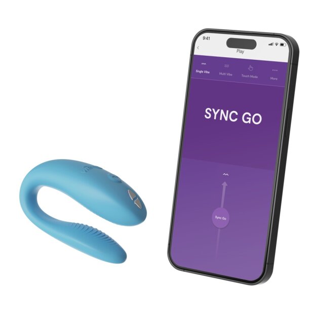 WE-VIBE Sync Go Paarvibrator türkis