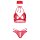 3PC Bra, Panty and Blindfold Red S/M