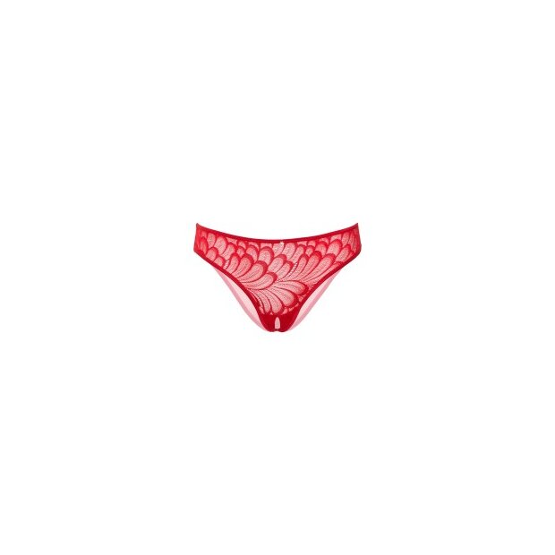 Crotchless Hiphugger Red S/M - XL/XXL