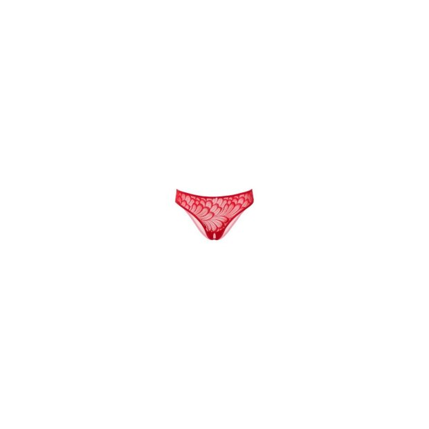 Crotchless Hiphugger Red S/M - XL/XXL