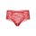 Ella crotchless cheeky panty Red S/M
