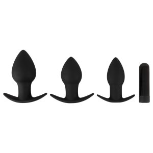 Black Velvets Vibrating Butt plugs