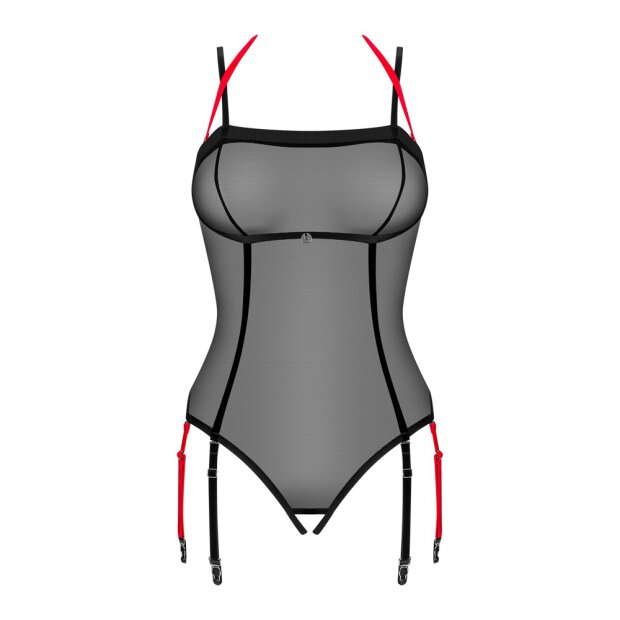 Obsessive Glandez Body with Ouvert String black M/L