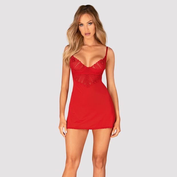Obsessive Ingridia dress with thong red M/L