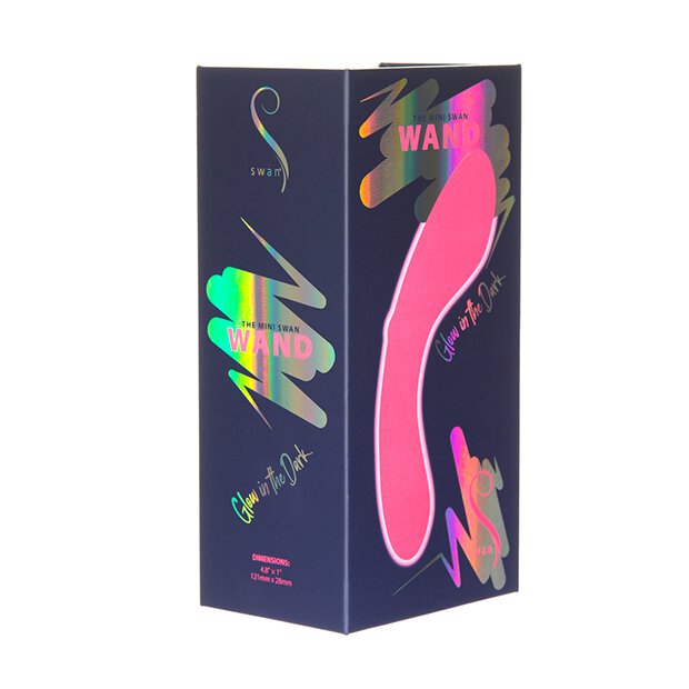 Swan - The Mini Swan Wand Glow In The Dark Pink