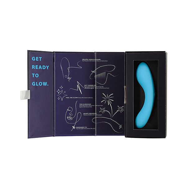 Swan - The Mini Swan Wand Glow In The Dark Blue