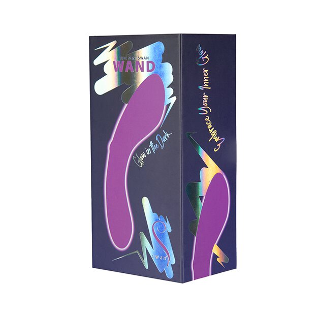 Swan - The Mini Swan Wand Glow In The Dark Purple