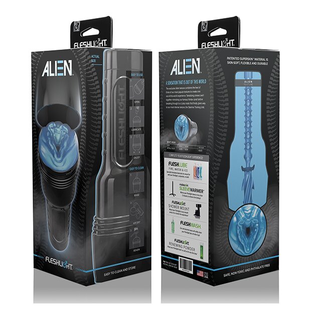 FLESHLIGHT Alien Masturbator blue