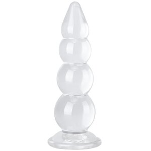 ClearlyHorny Transparenter Plug Jelwy L