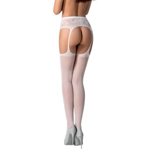 Passion S028 Strip Panty White One Size