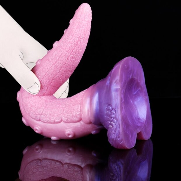 Anal Predator Pinky Tentacle Dildo 25 cm