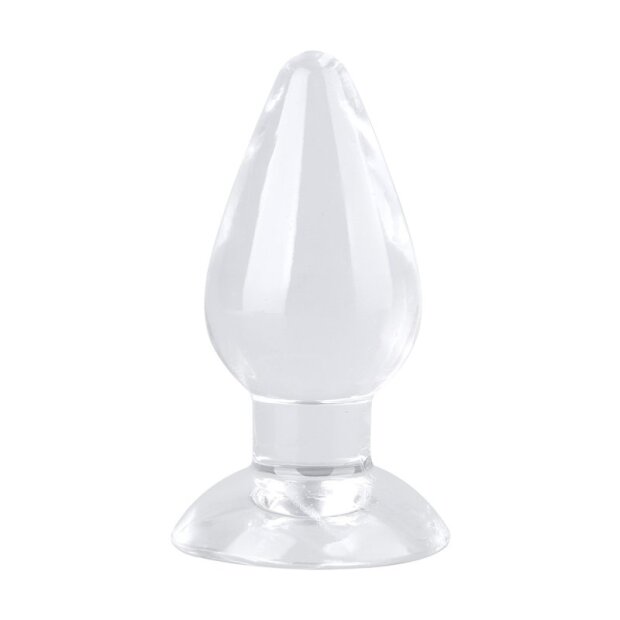 ClearlyHorny transparenter Plug Crystal Jellies