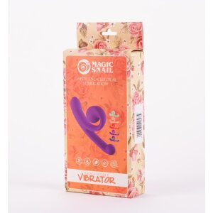 X-MEN Vibromasseur Magic Snail Magic Flexible Lila