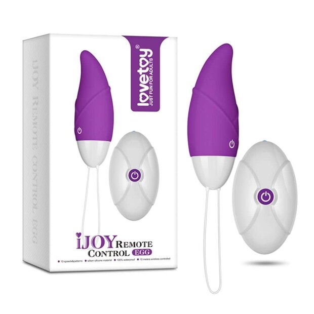 Lovetoy IJOY Vibrations - Egg Purple