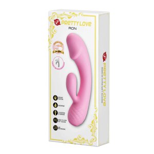 Pretty Love Ron Vibrateur point G b&eacute;b&eacute; rose