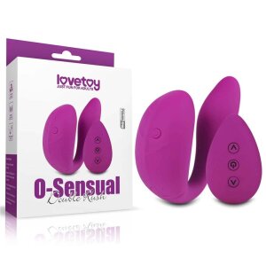 Lovetoy Vibrator O-Sinnlicher Doppel Rausch Pink