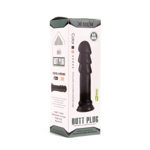 X -MEN Butt Plug Black