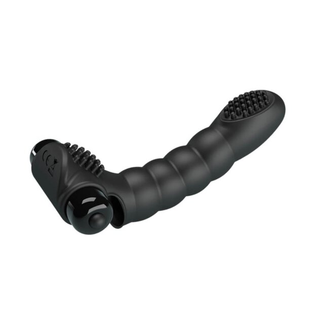 Pretty Love Alexander finger attachment vibrator black