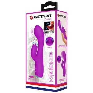 Pretty Love Doreen Purple 2 Vibrateur point G avec...
