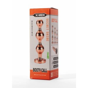 X-MEN Secret Shine Booty Call Metall Anal Plug...