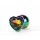 X-MEN Secret Shine Metall Anal Plug Regenbogenherzt L
