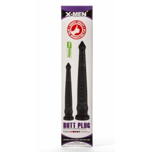 X-MEN Plug Anal Silicone Noir