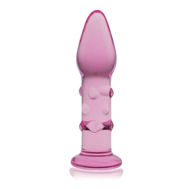 Lovetoy Dildo Glas Romance Pink
