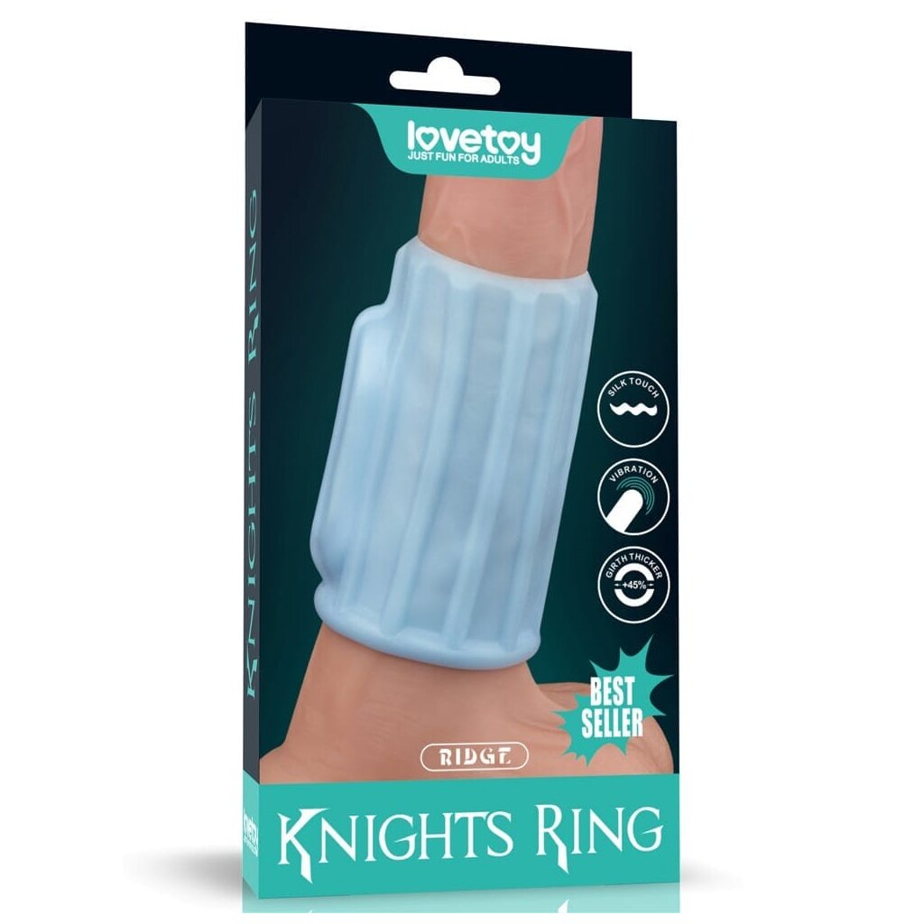 Lovetoy vibrating penis sleeve light blue, 10,95 Lovetoy vibrating penis sleeve light blue, 10,95