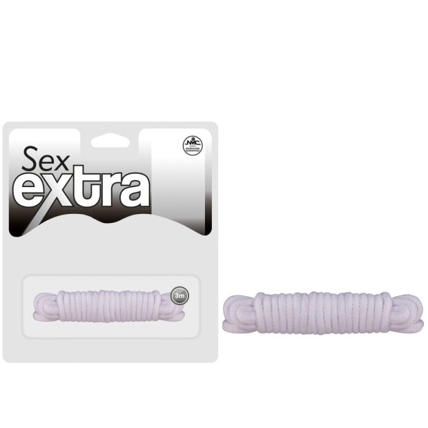 Sex Extra - Love Rope White 3 m