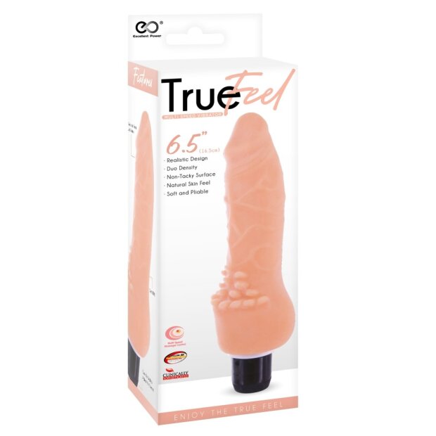 True Feel Tpr Vibrator 6.5"  III - 16,5 cm