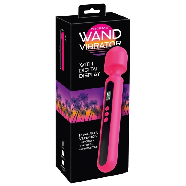 You2Toys- Pink Sunset Wand Vibrator Display