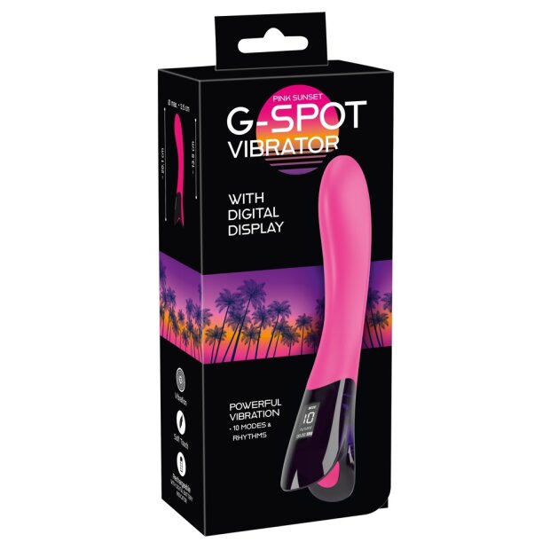 You2Toys- Pink Sunset G-Spot Vibrator Display