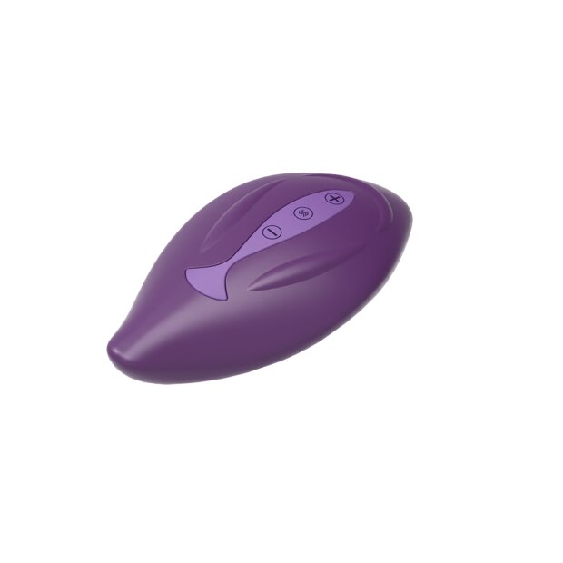 Bouncy Bliss Classic Sit-On Vibrator Purple