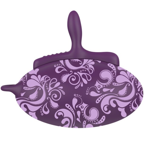 Bouncy Bliss Classic Sit-On Vibrator Purple