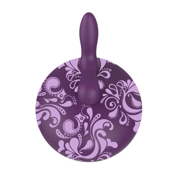 Bouncy Bliss Classic Sit-On Vibrator Purple