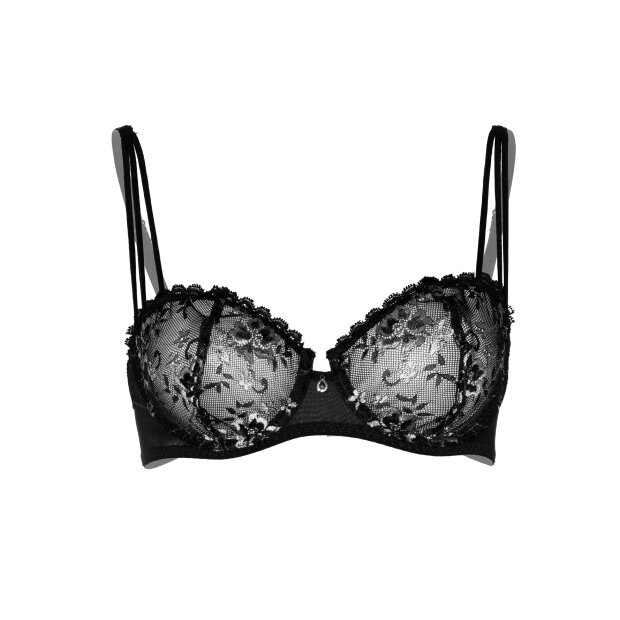 Very sexy unlined lace bra Black - 85C