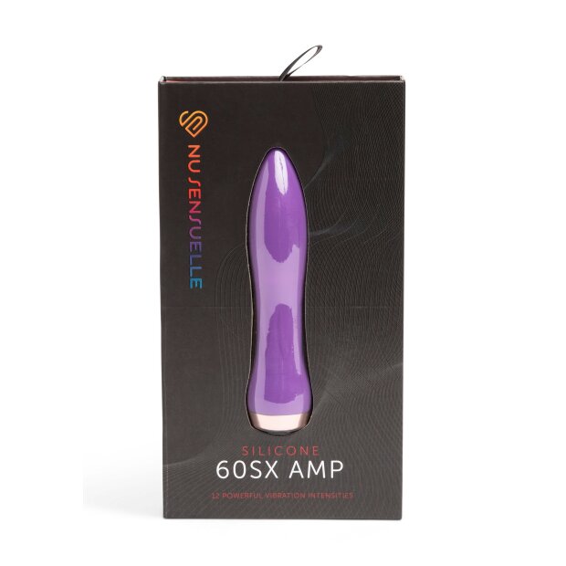 NU Sensuelle Silicone 60SX AMP Bullet Purple