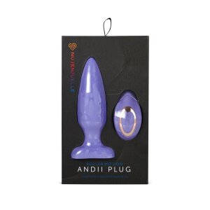 NU Sensuelle Andii Roller Motion Plug Violet