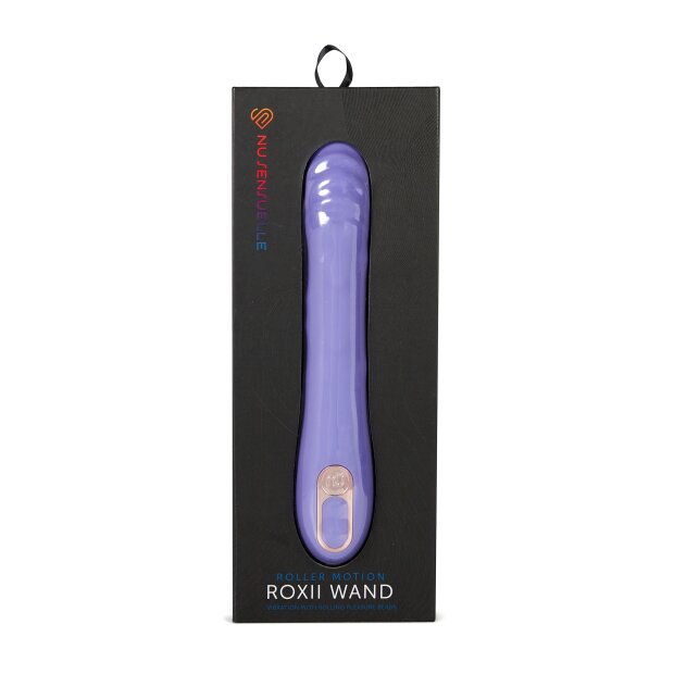 NU Sensuelle Roxii Roller Motion Wand Violet