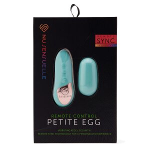 NU Sensuelle Remote Control Petite Egg Blue